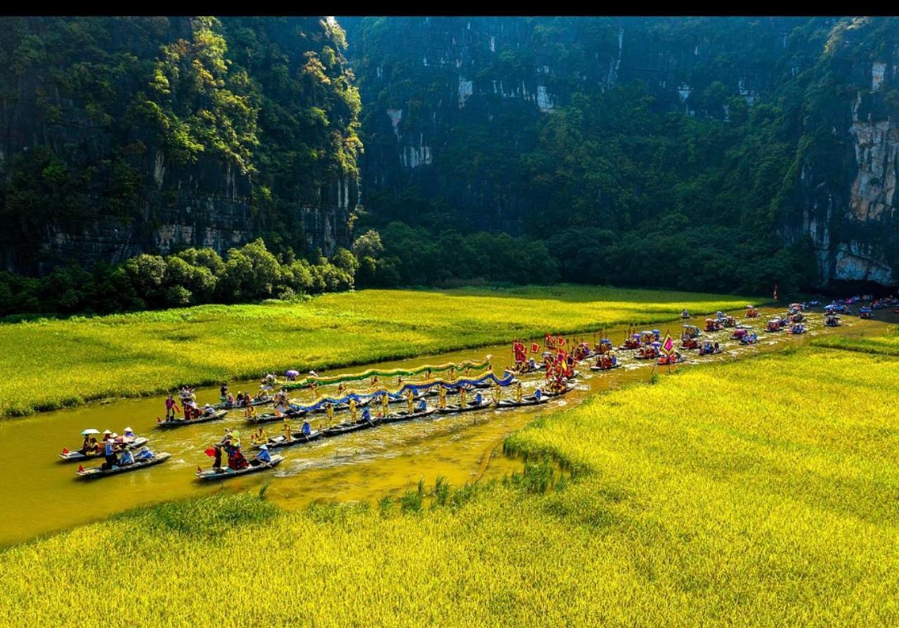 Green Space Homestay Ninh Binh Bagian luar foto